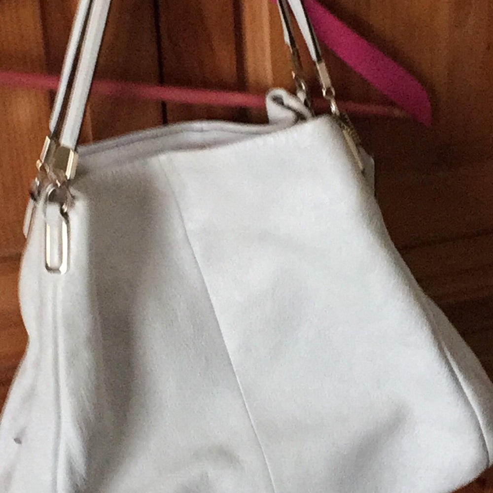 Coach white purse like new
